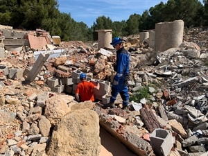 Grupo del Perro de Salvamento de Euskadi se formó durante el pasado fin de semana en La Nucía