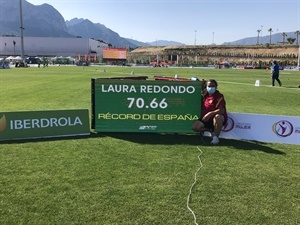 La nueva marca nacional de martillo conseguida por Laura Redondo en La Nucía