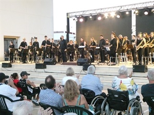 Era el primer concierto de la Unió Musical La Nucía, al completo, después de año y medio