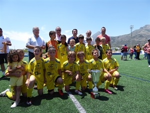 El FB Denia "A" fue el campeón en categoría benjamín