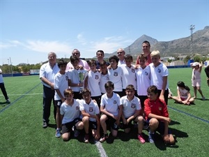 El alevín "A" de La Nucía C.F. fue tercero en alevines