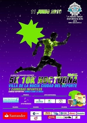 Cartel de la prueba deportiva